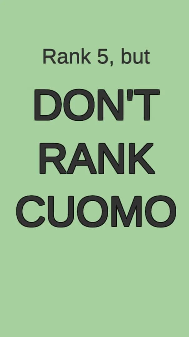Don't Rank Cuomo screenshot 2