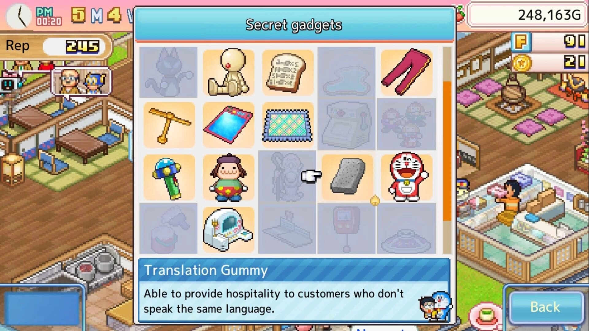 Doraemon Dorayaki Shop Story screenshot 3