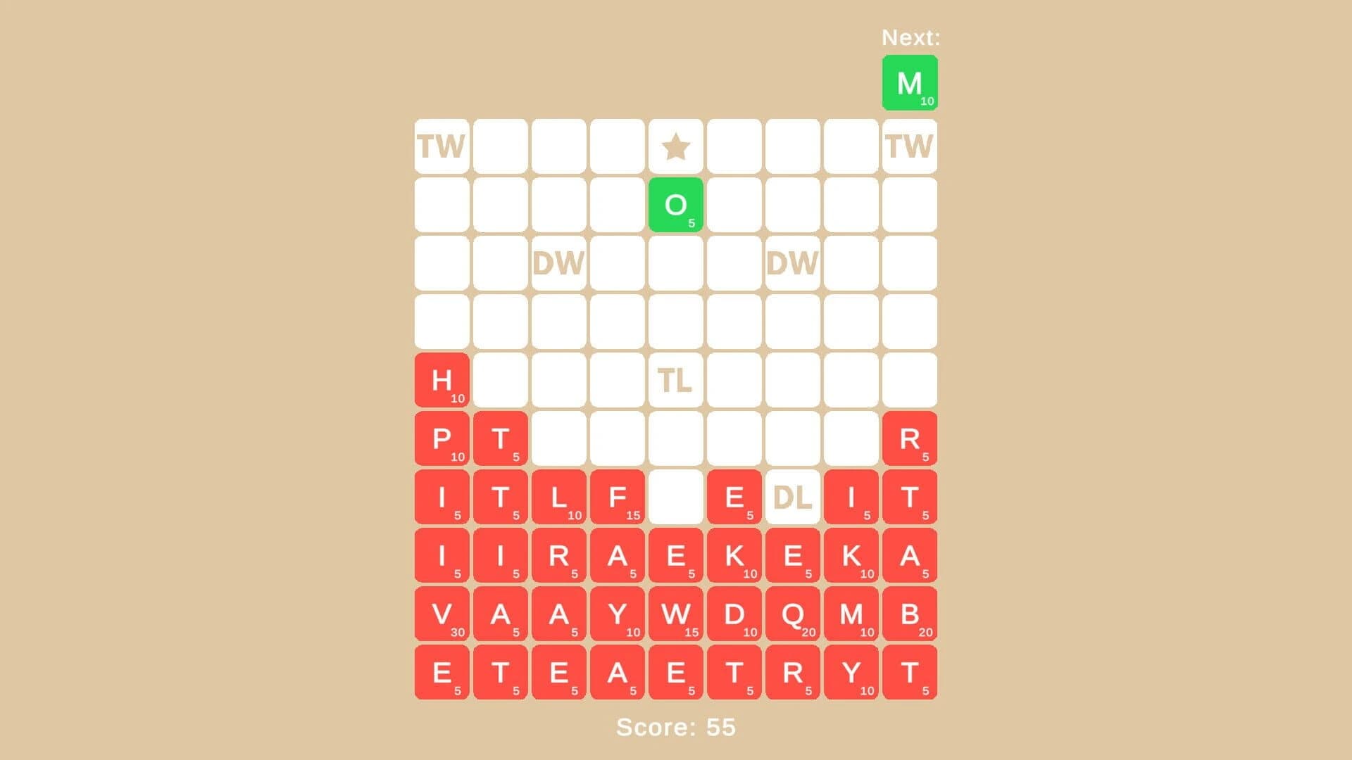 Down Word screenshot 3