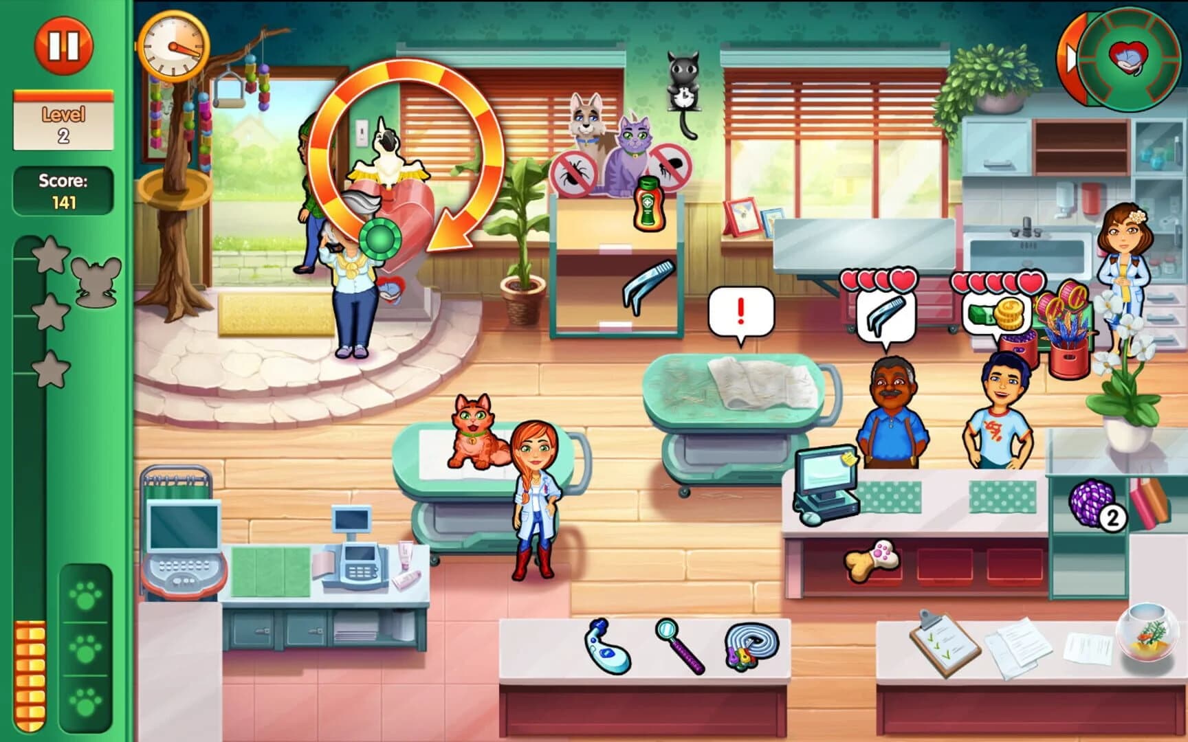 Dr. Cares: Amy's Pet Clinic screenshot 2