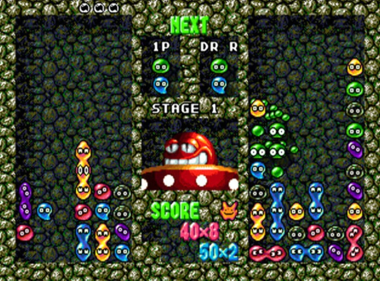 Dr. Robotnik's Mean Bean Machine screenshot 2