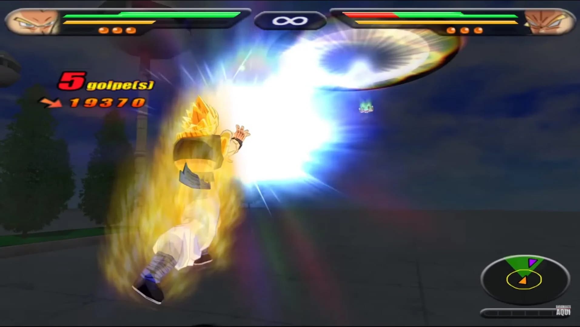 Dragon Ball Z: Budokai Tenkaichi screenshot 2