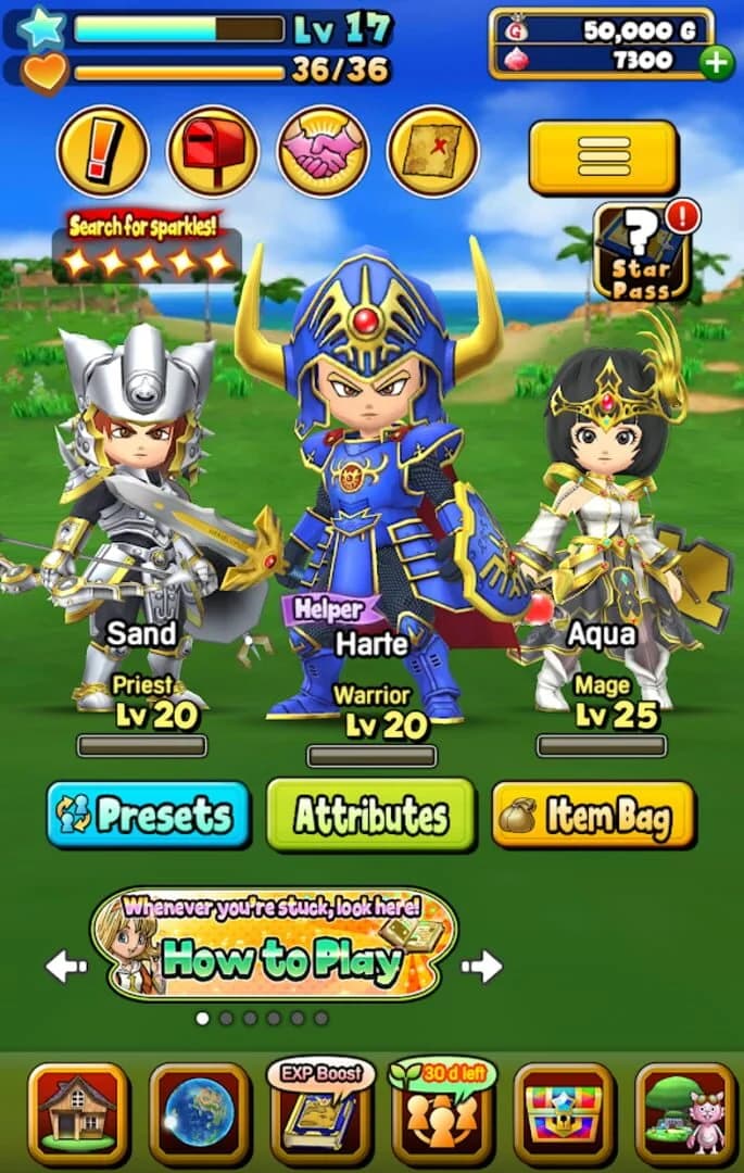 Dragon Quest of the Stars screenshot 2