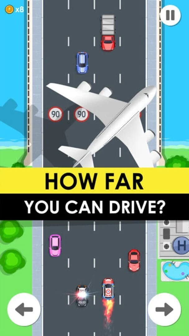 Drive Fast - 2d Retro Racing screenshot 5