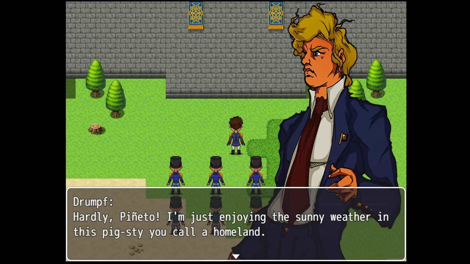 Drumpf: Rise Up, Libertonia! screenshot 1