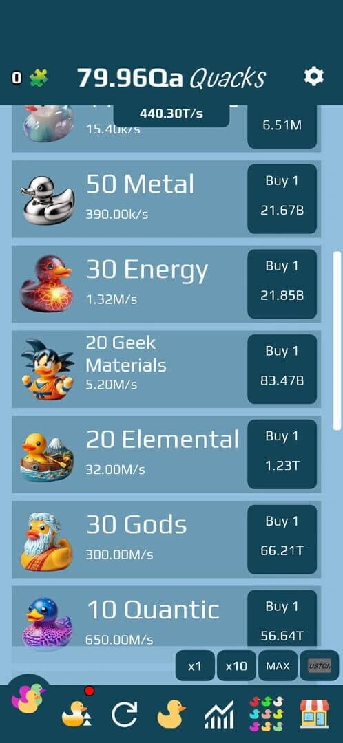 Ducky Clicker screenshot 2