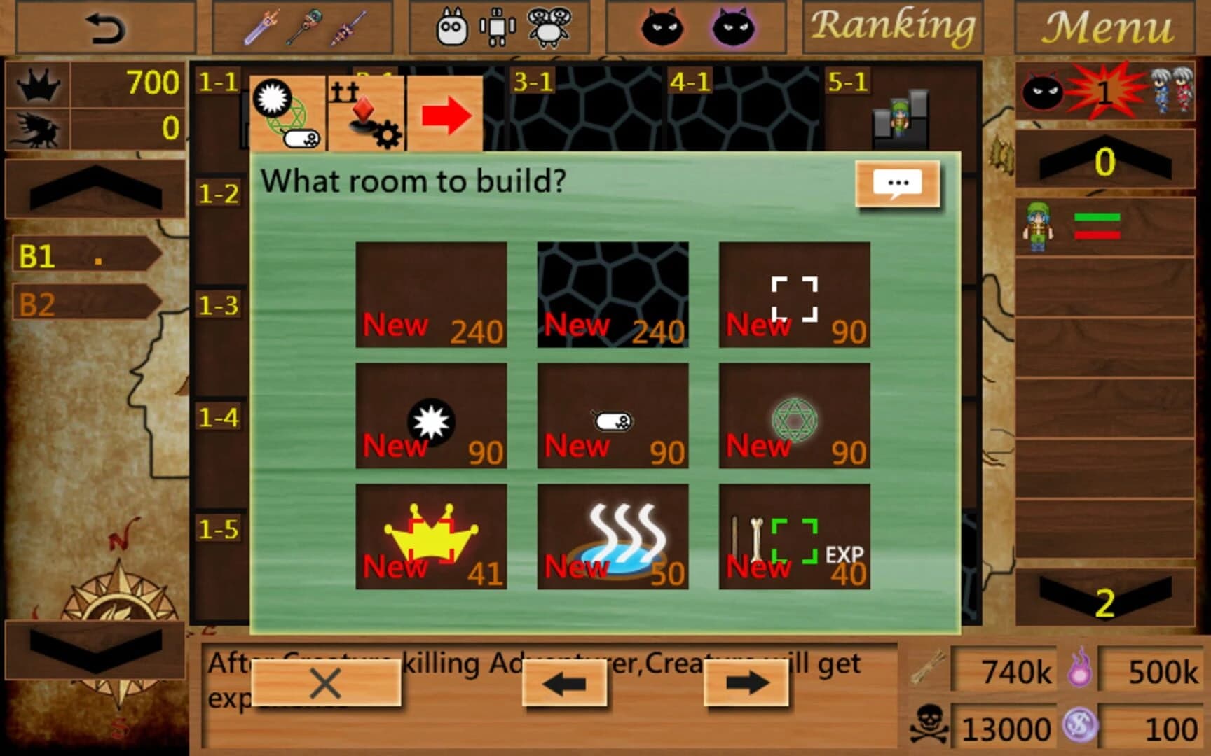 Dungeon Builder S screenshot 3