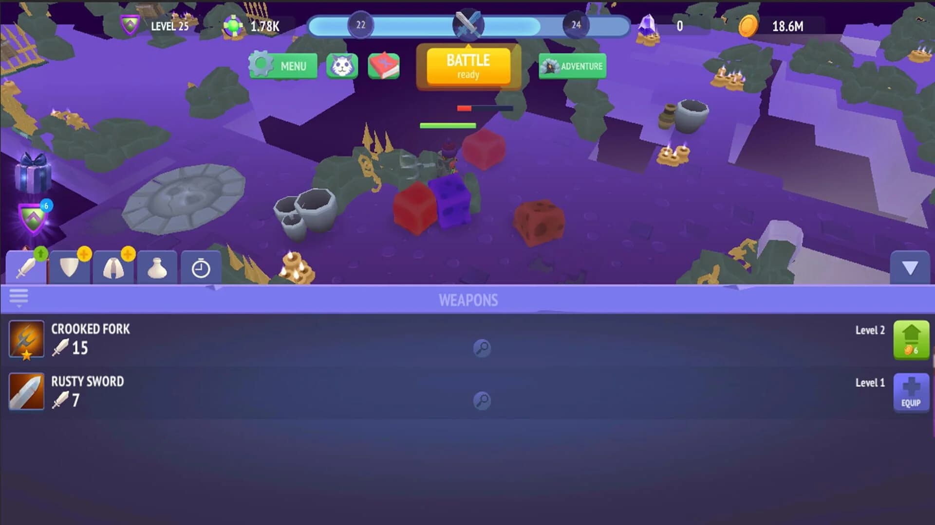 Dungeon Warriors screenshot 2