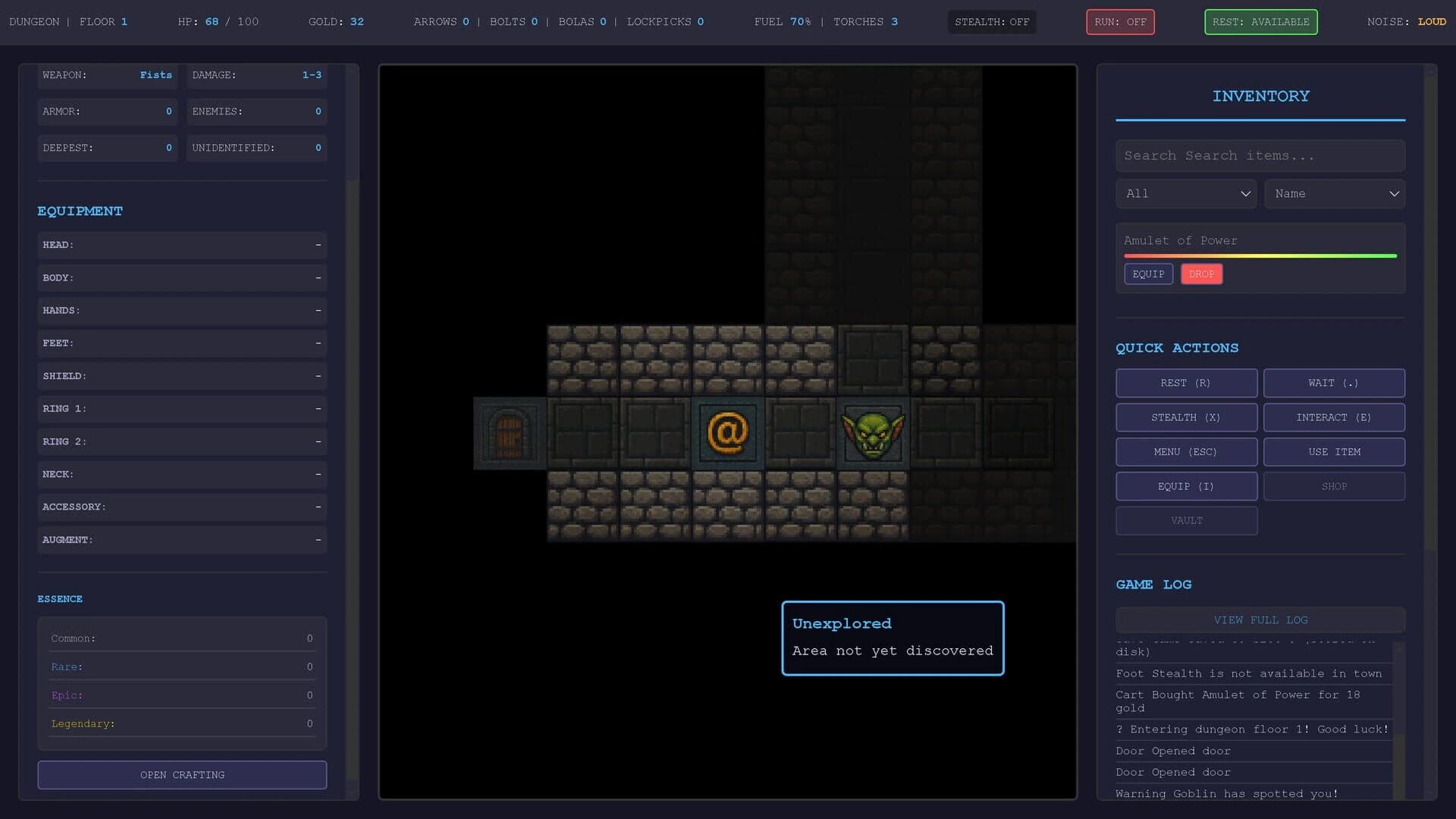 Dunjinn screenshot 2