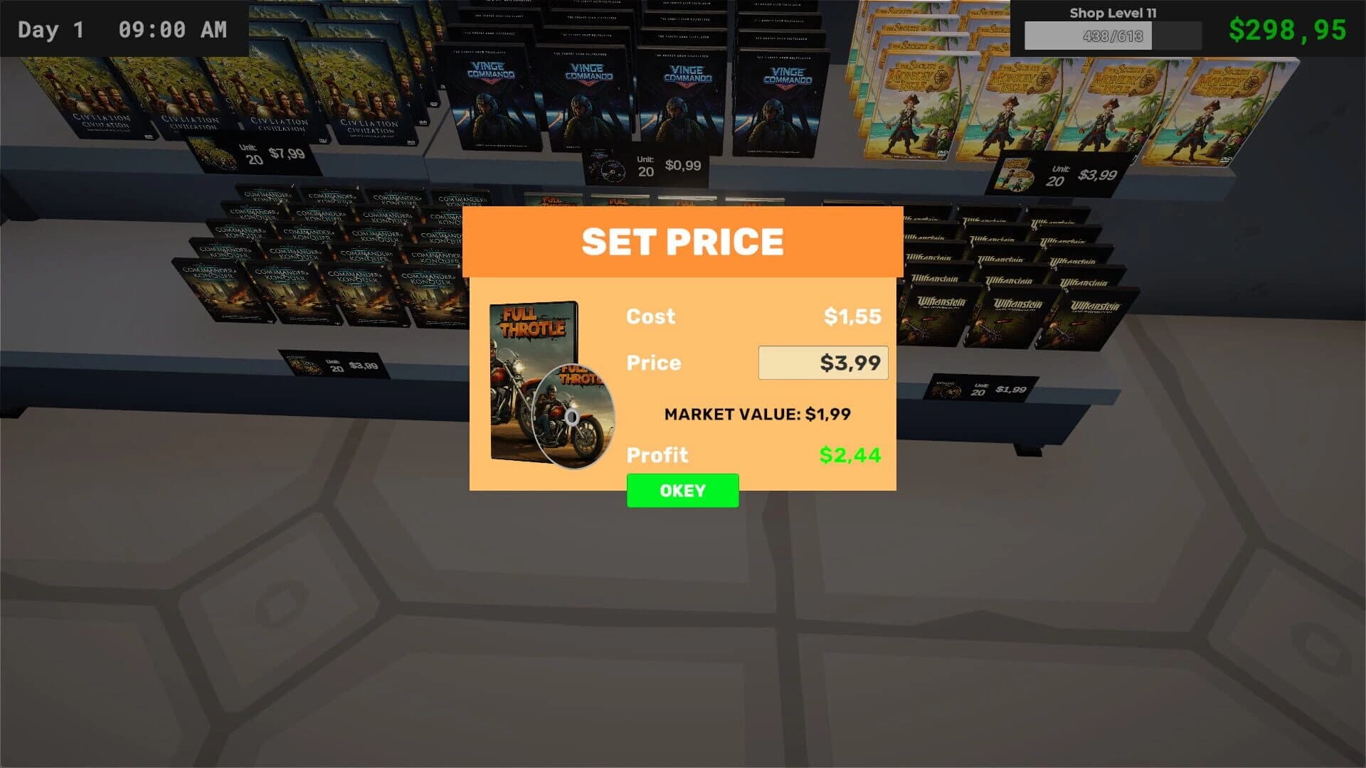 DVD Store Simulator screenshot 2