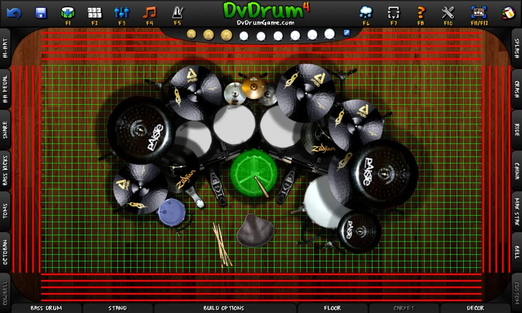 DvDrum, Ultimate Drum Simulator! screenshot 2