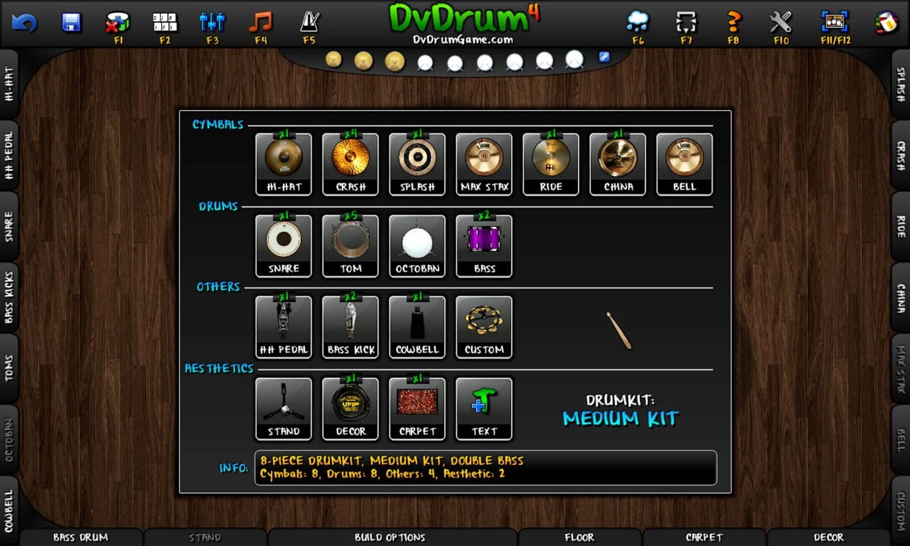 DvDrum, Ultimate Drum Simulator! screenshot 1