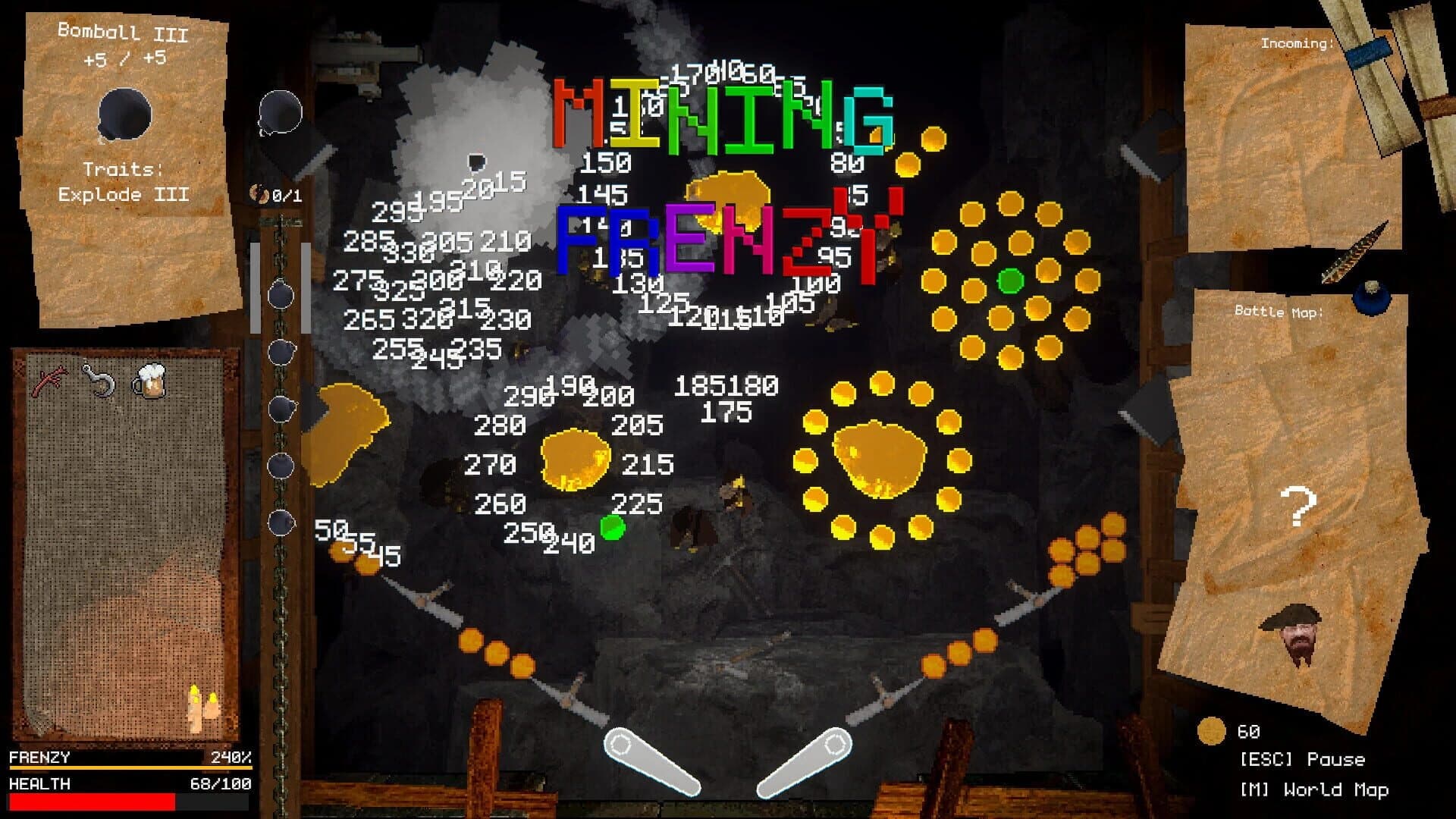 Dwarrf: A Pinball Roguelike screenshot 1