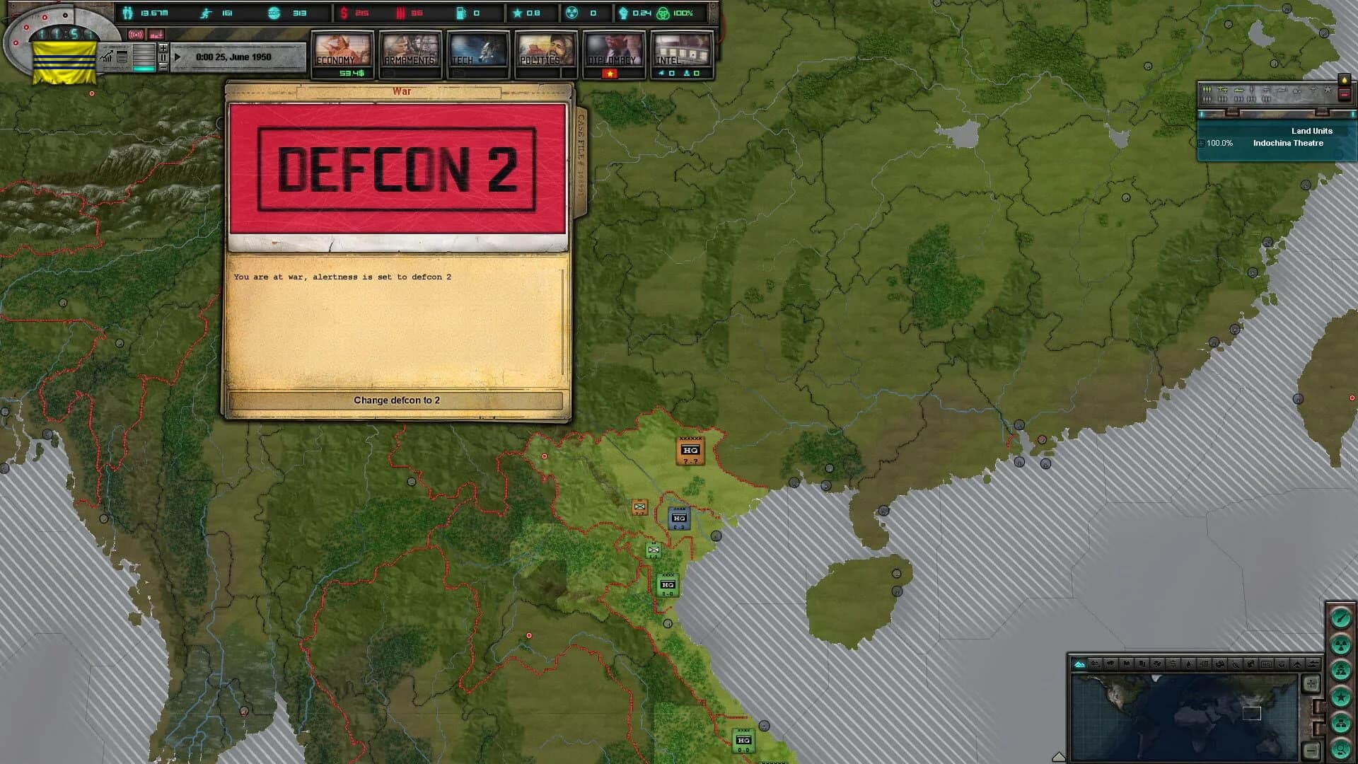 East vs. West: A Hearts of Iron Game screenshot 4