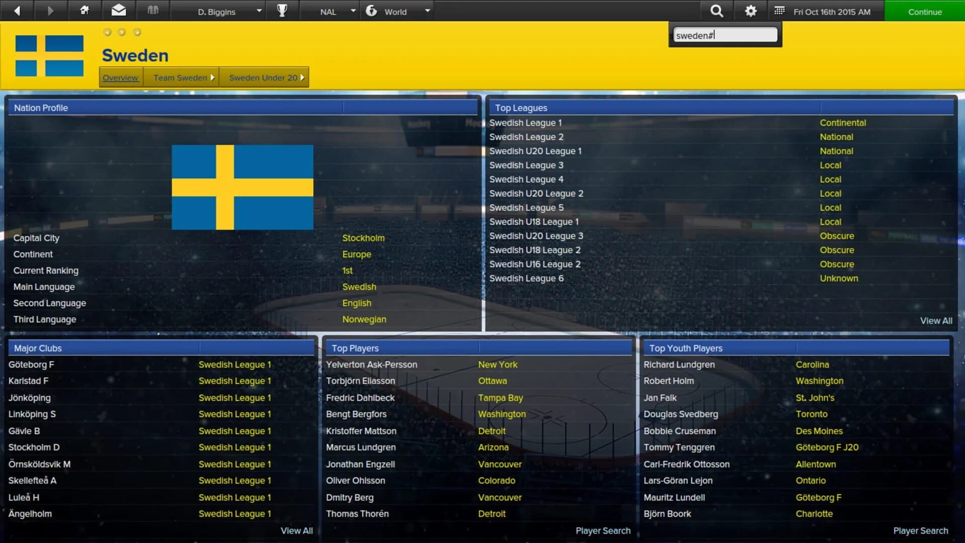 Eastside Hockey Manager screenshot 1