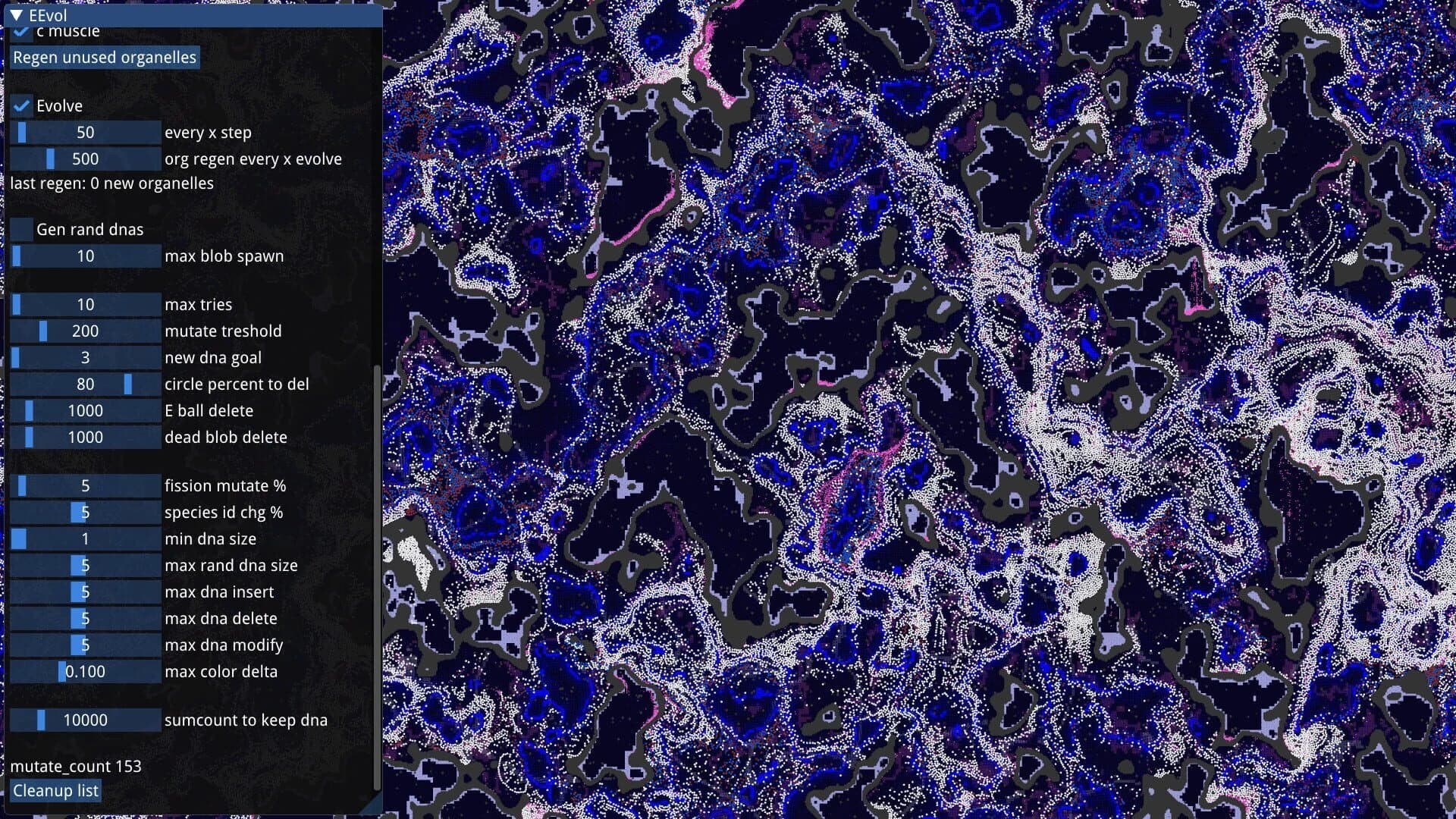 EEvol screenshot 1