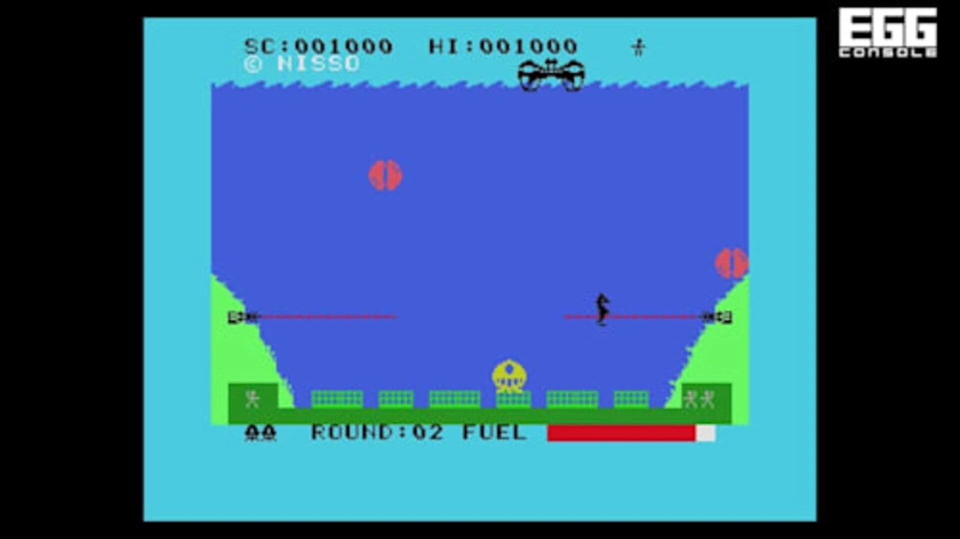 Eggconsole Aqua Polis SOS MSX screenshot 1