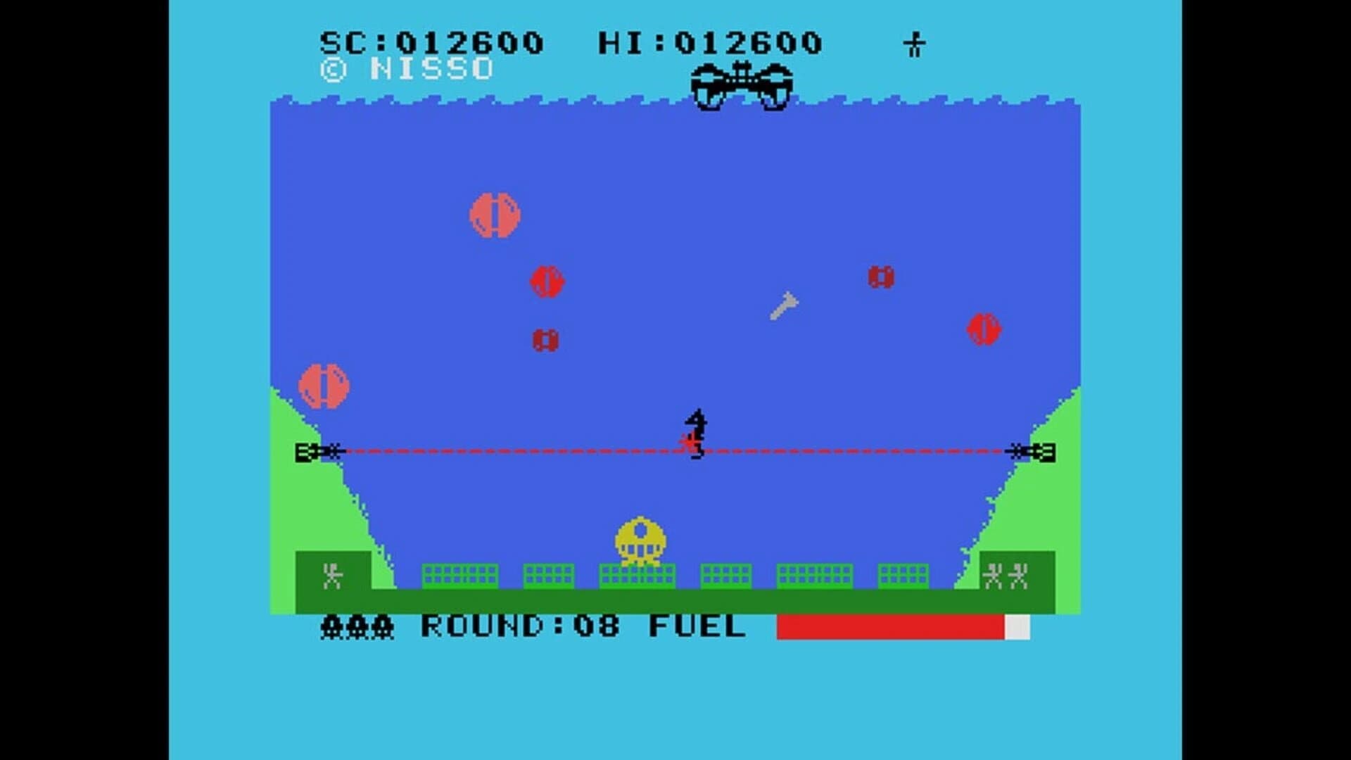 Eggconsole Aqua Polis SOS MSX screenshot 3