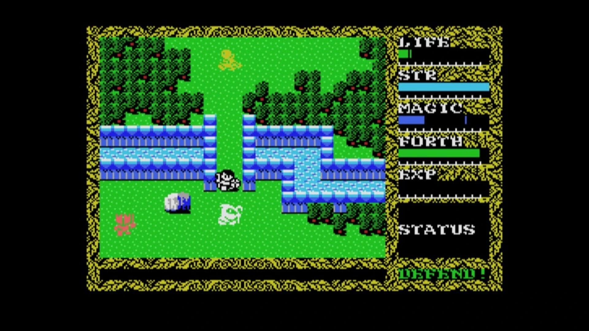 Eggconsole Hydlide II MSX screenshot 2