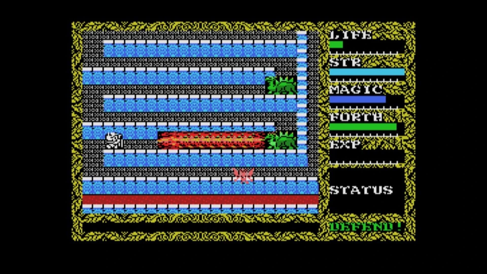 Eggconsole Hydlide II MSX screenshot 1
