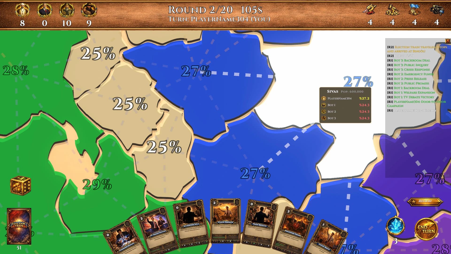 Election Train screenshot 4