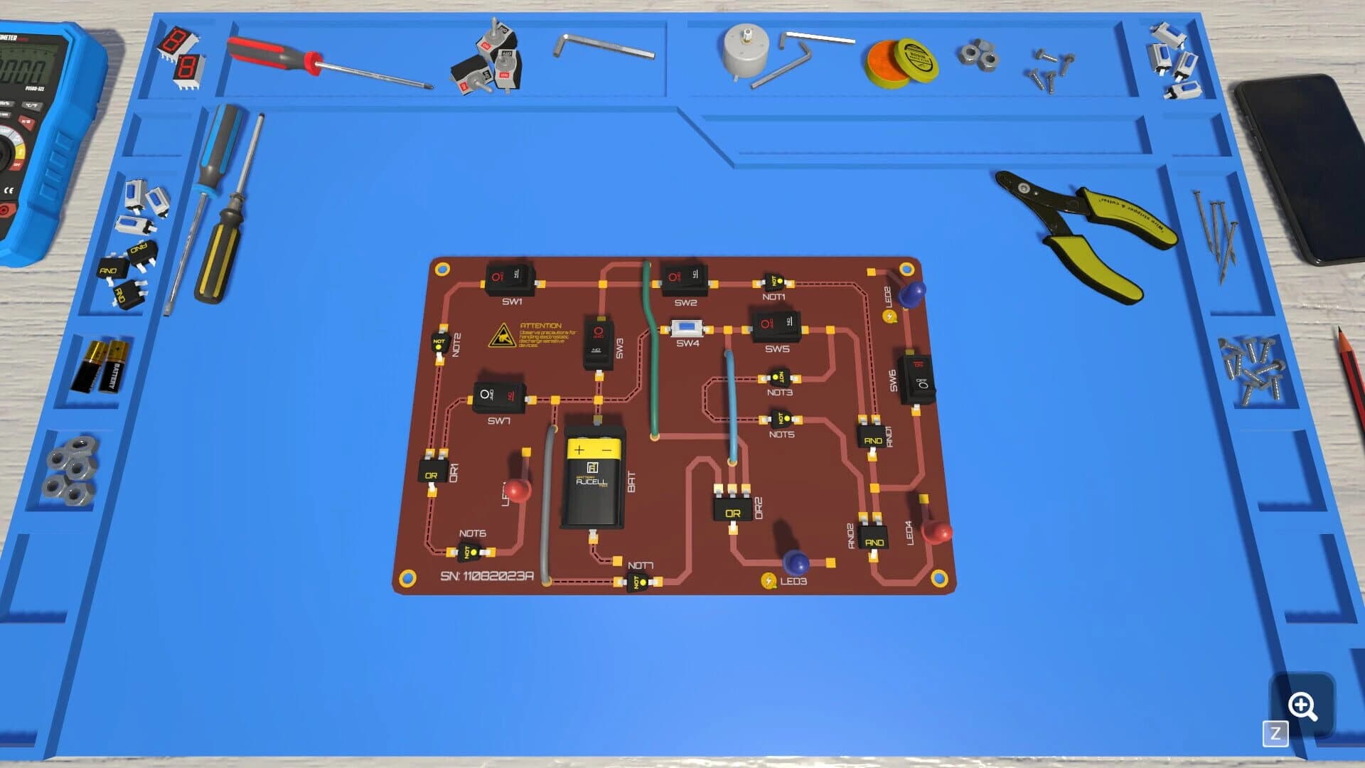 Electronics Puzzle Lab screenshot 2
