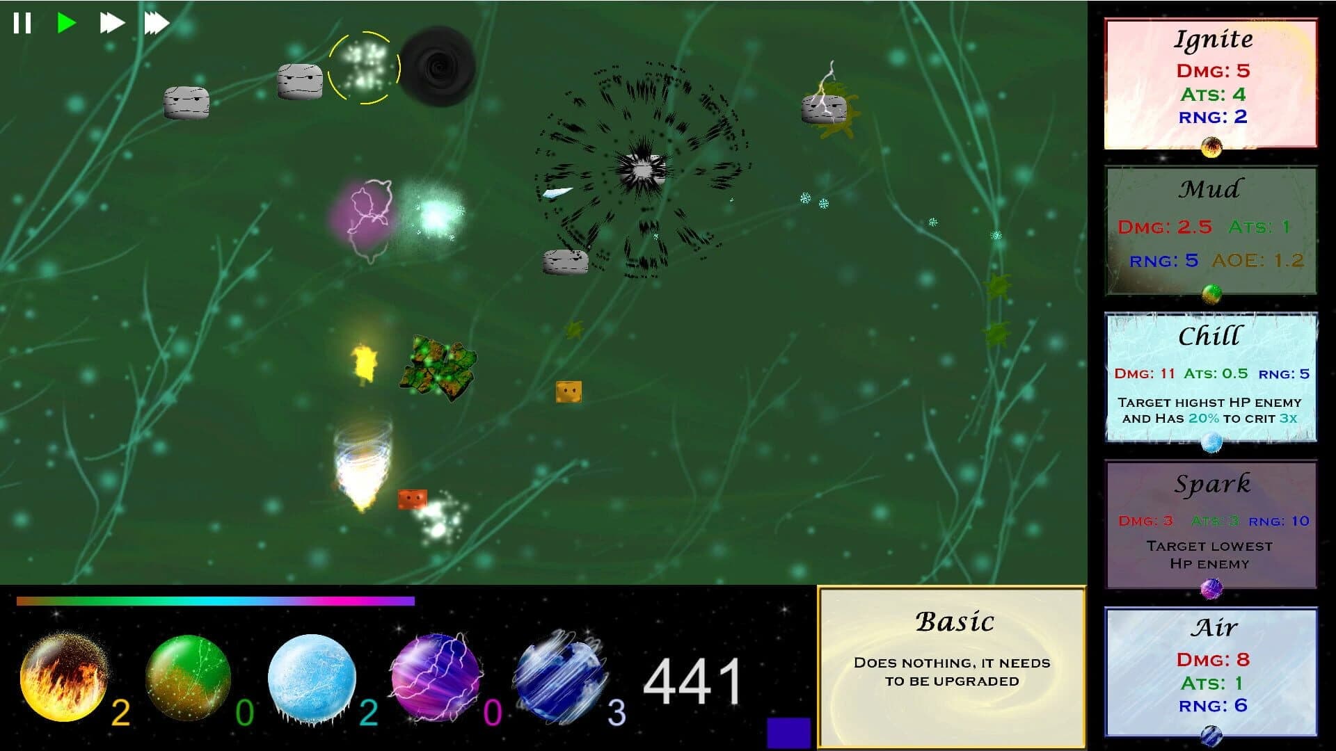Elemental Defenders TD screenshot 5