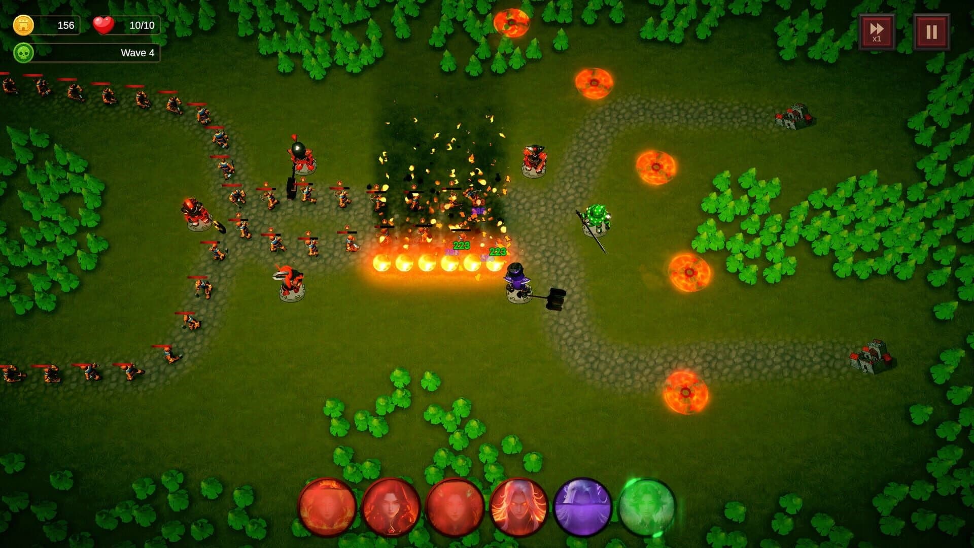 Elemental Magic Wars screenshot 1