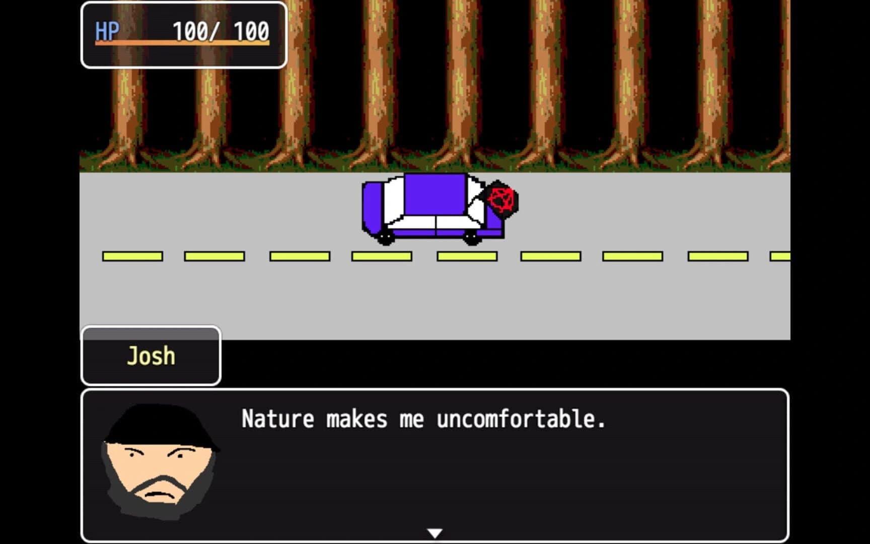 Ellen and the Degenerates RPG screenshot 1