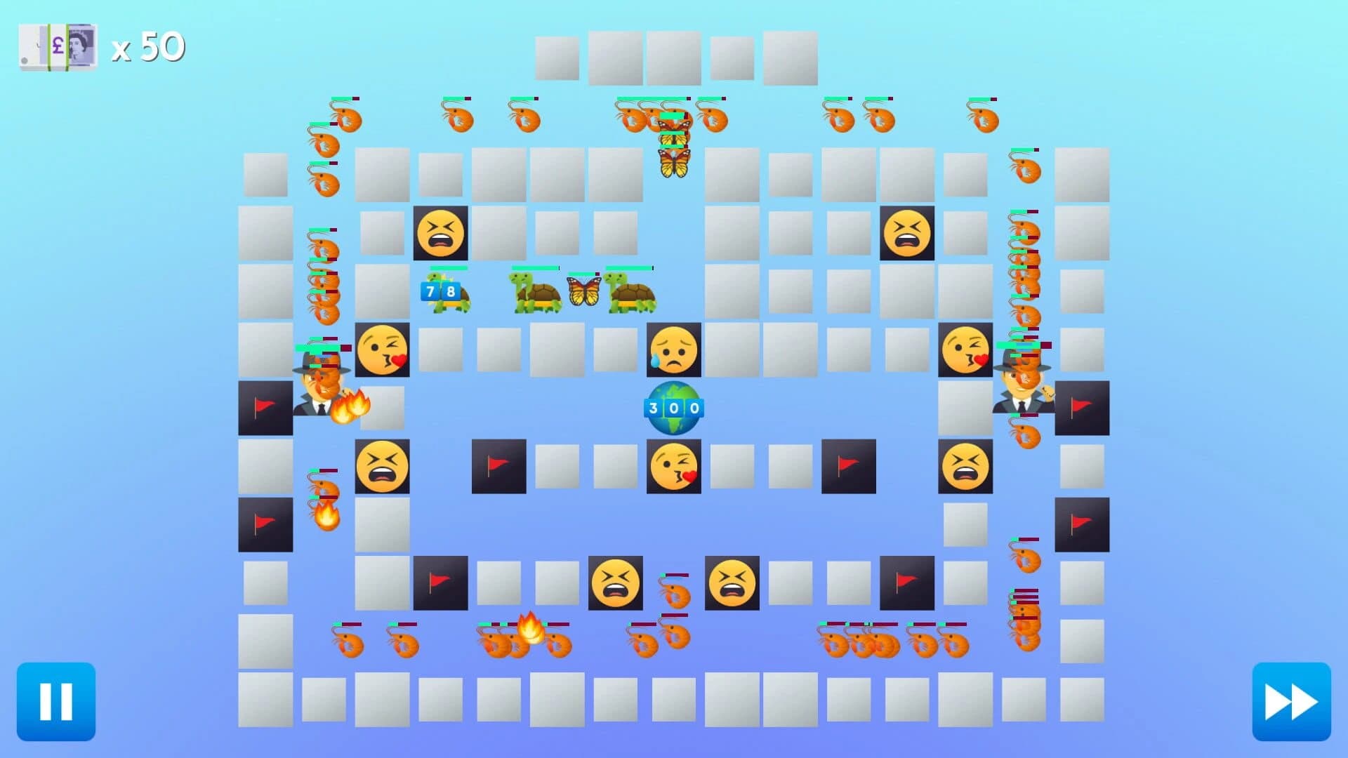 Emoji TD screenshot 1