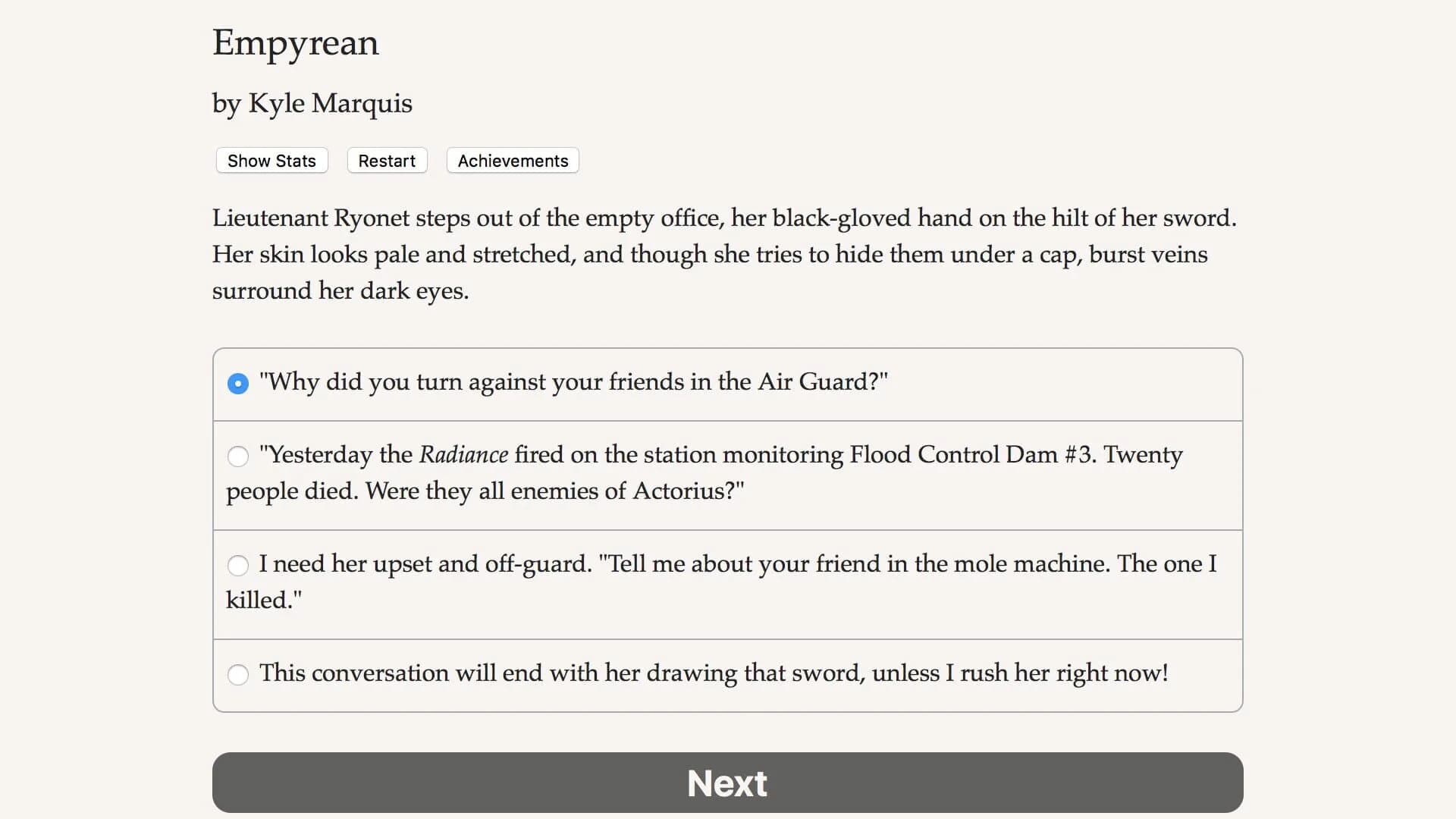 Empyrean screenshot 2