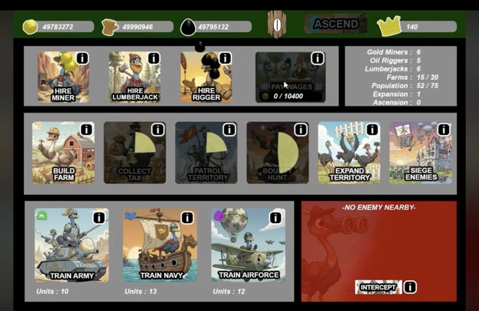 Emu Empire screenshot 1