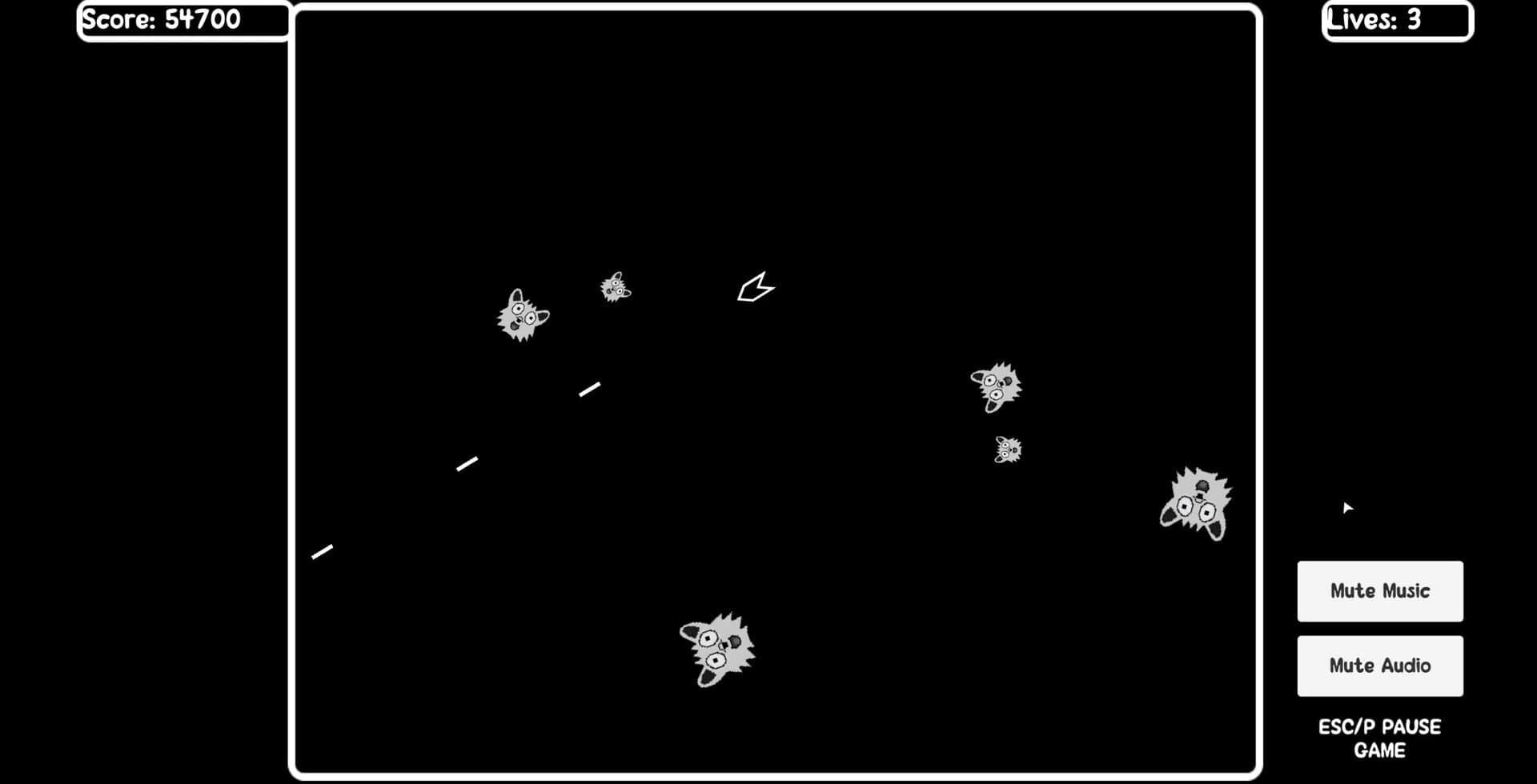 Endless Furry Asteroids screenshot 4