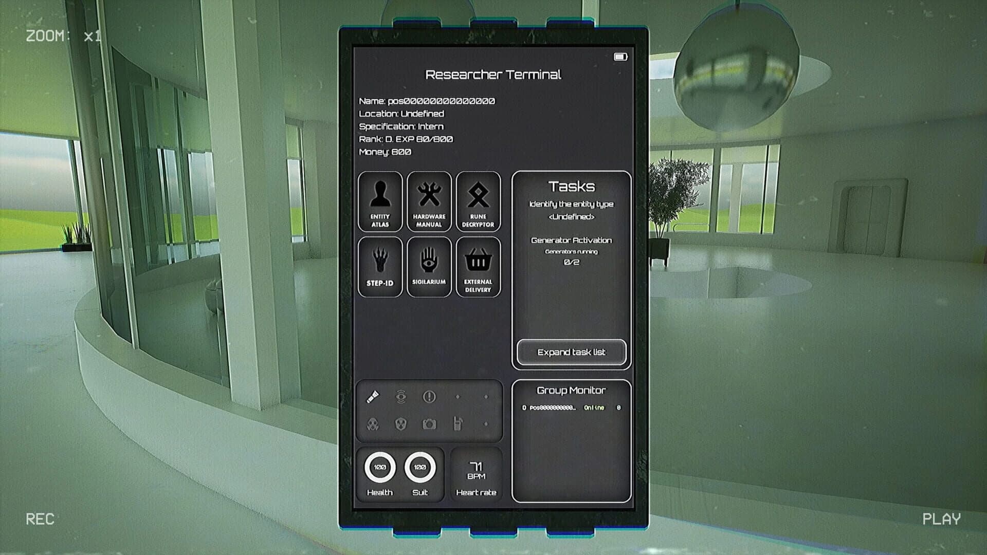 Entity Research Group screenshot 4