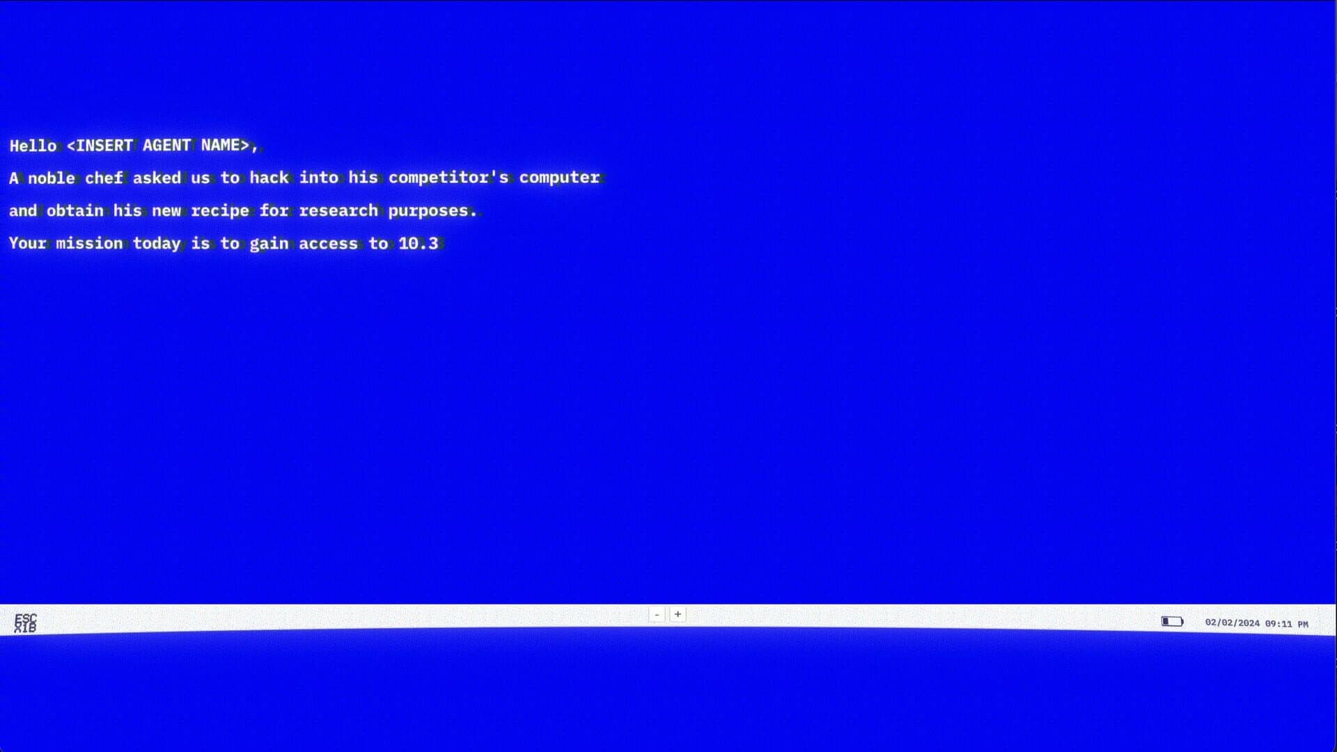 ESC screenshot 1