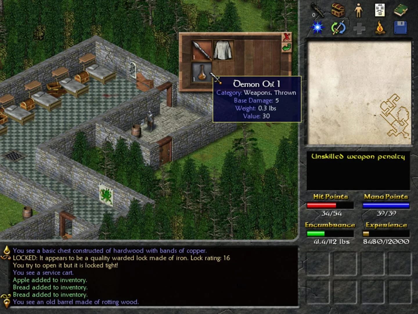 Eschalon: Book I screenshot 3