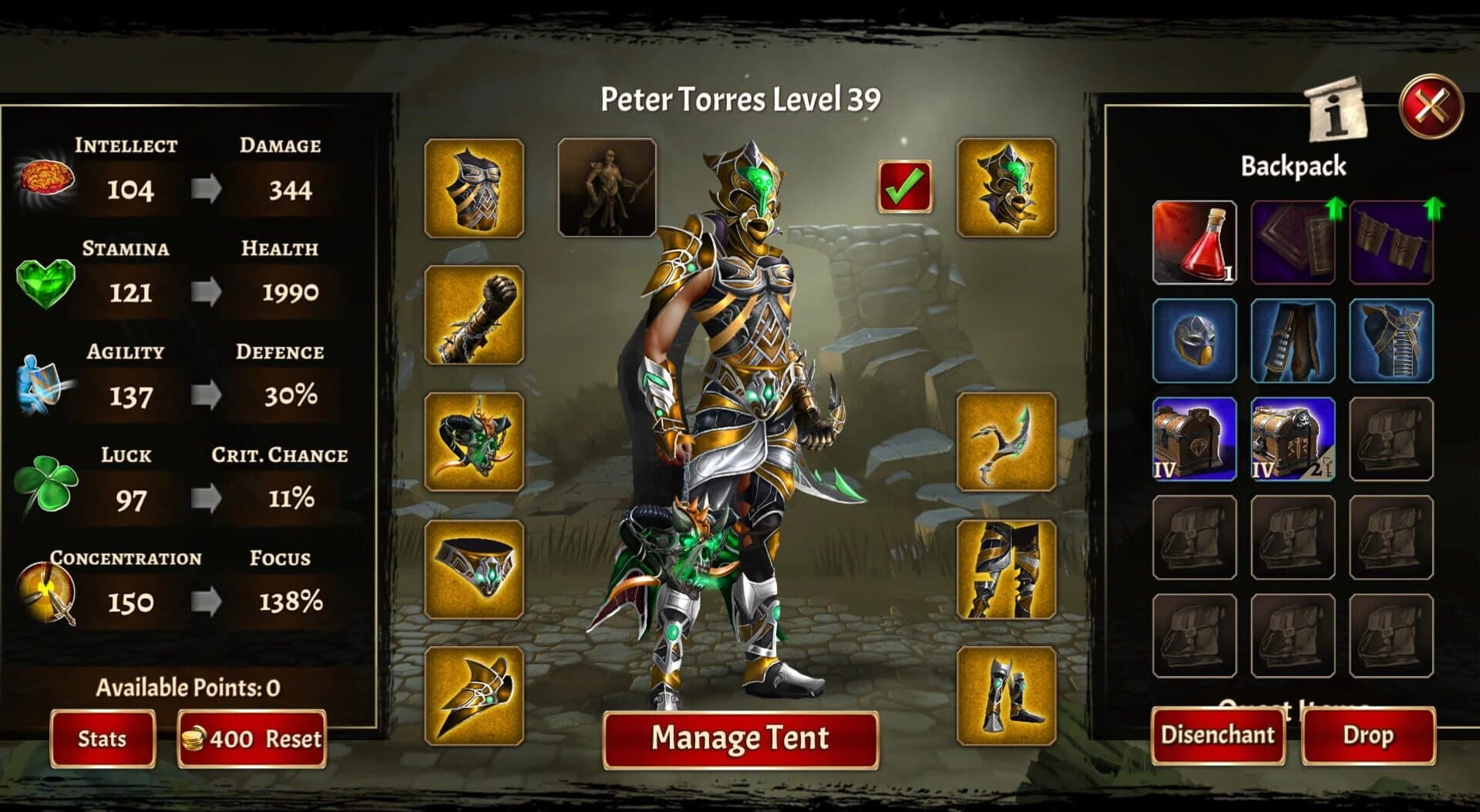 Eterna: Heroes Fall screenshot 1