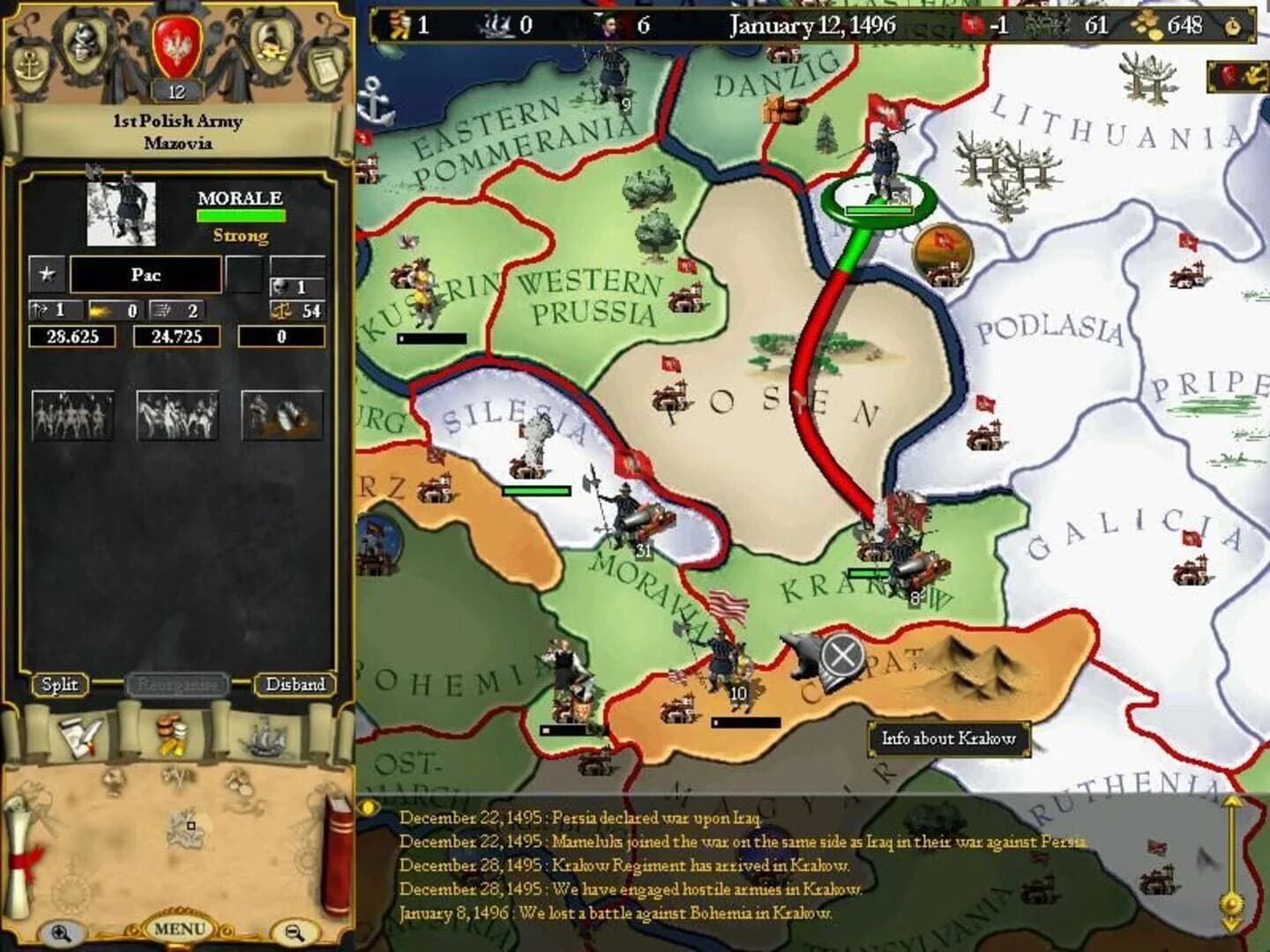 Europa Universalis screenshot 2