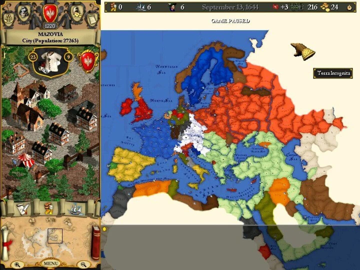 Europa Universalis screenshot 3