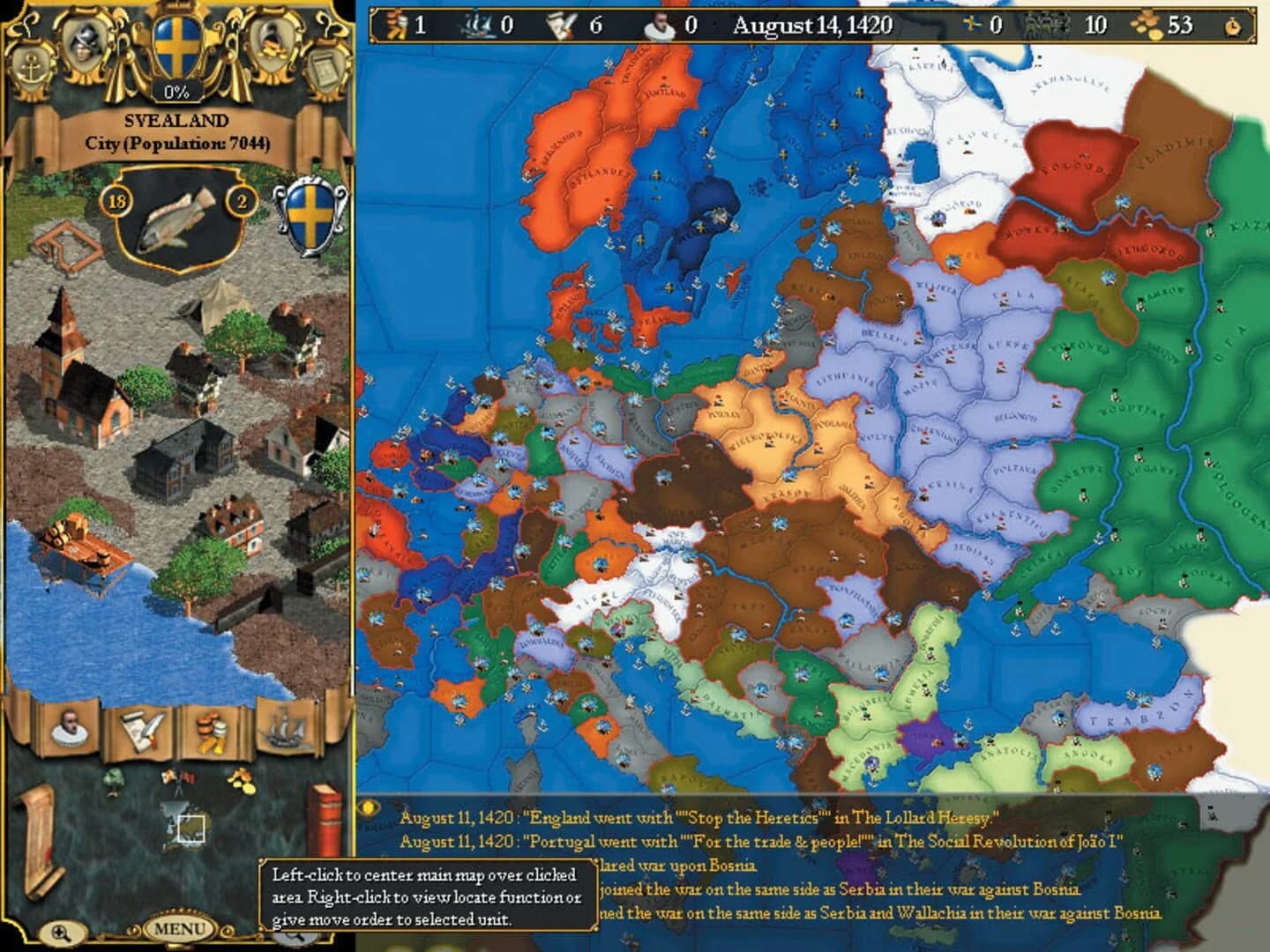 Europa Universalis II screenshot 3