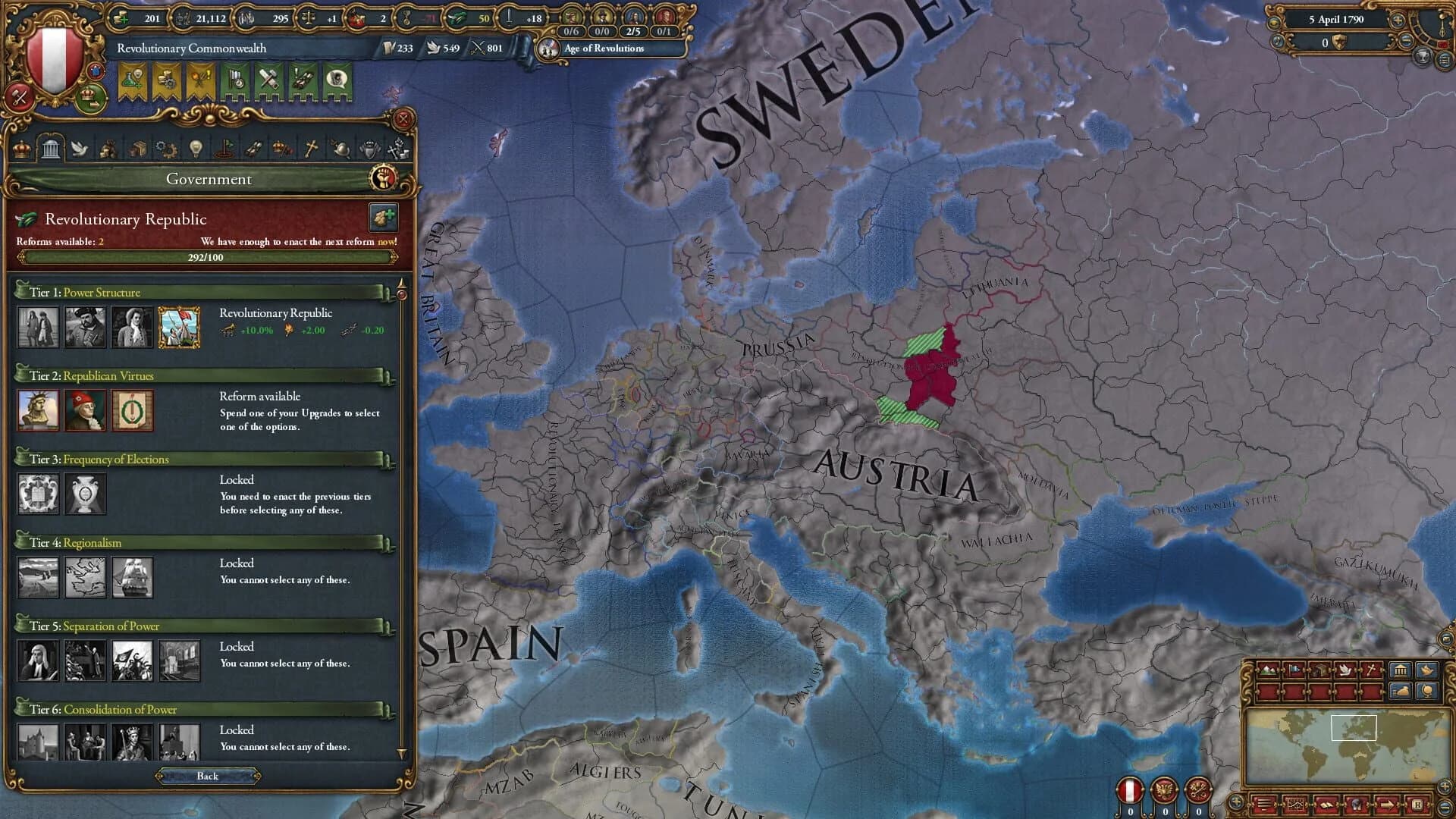 Europa Universalis IV: Emperor screenshot 3