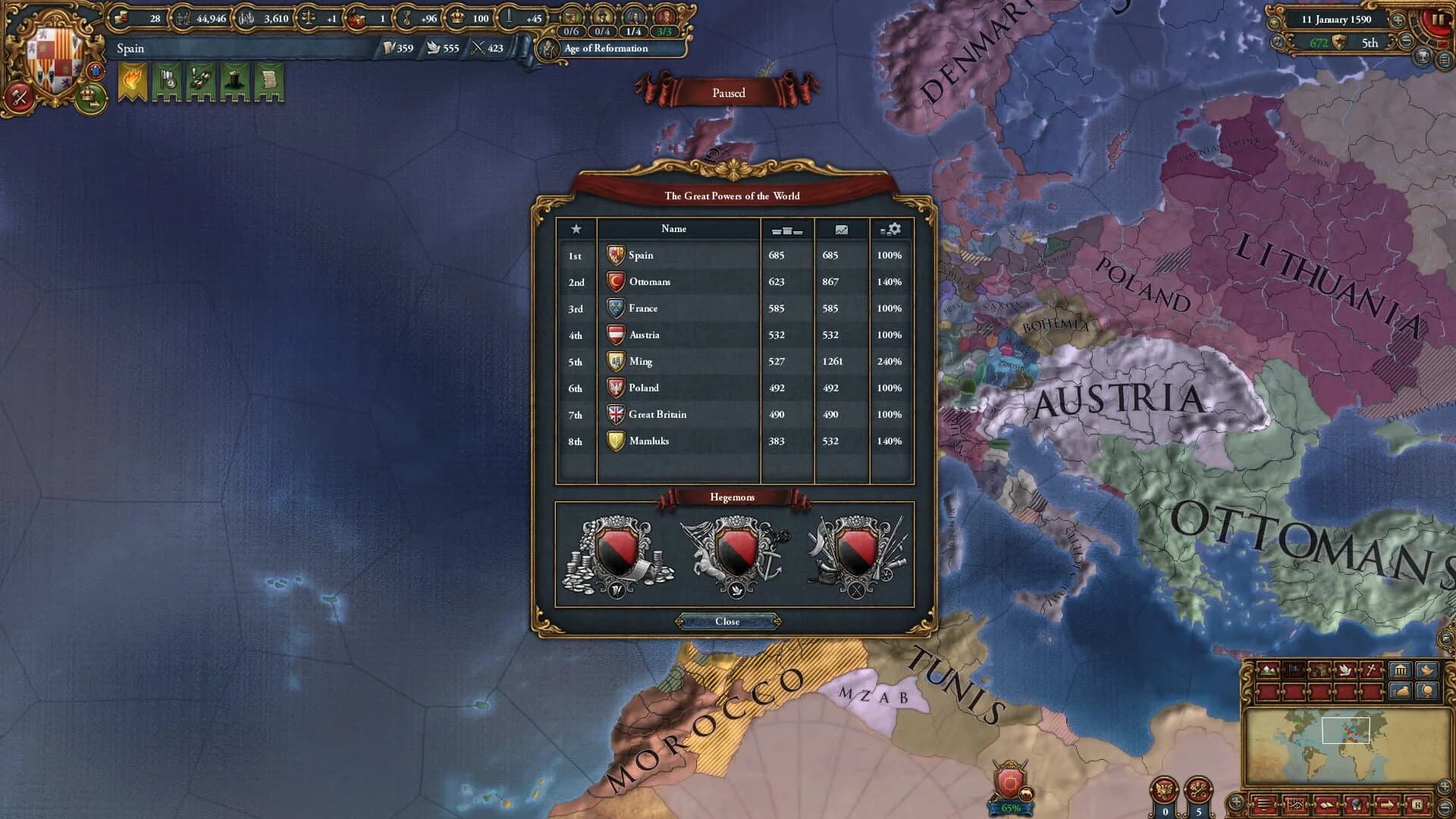 Europa Universalis IV: Emperor screenshot 1