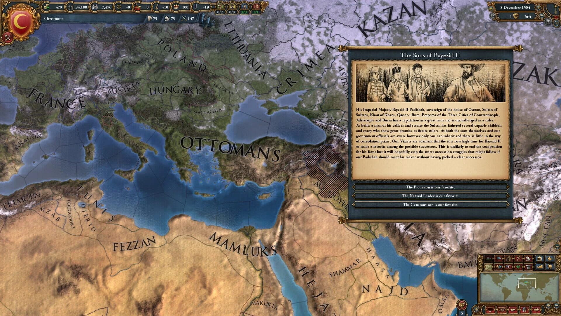 Europa Universalis IV: Songs of Regency screenshot 4
