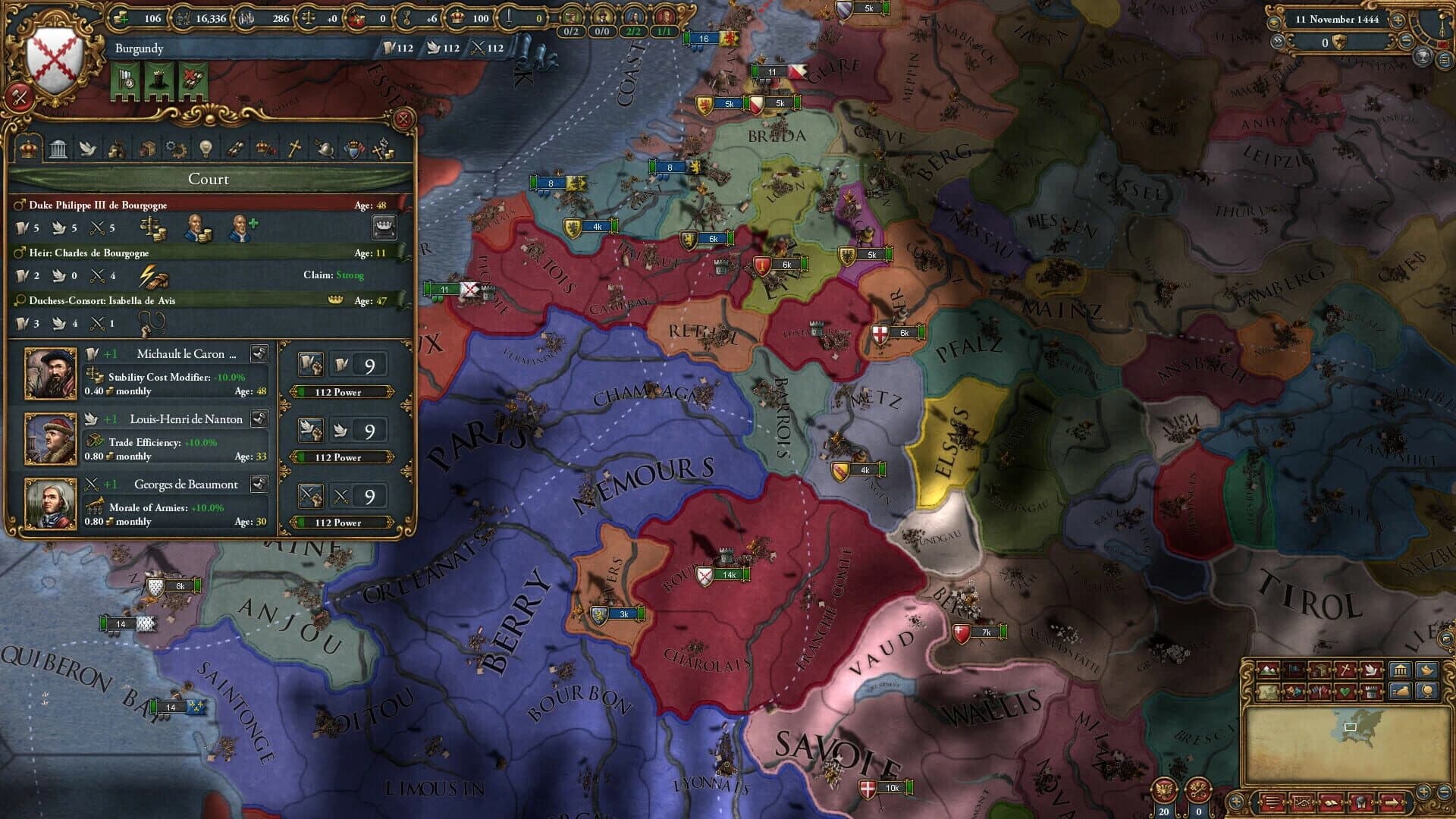 Europa Universalis IV: Songs of Regency screenshot 3