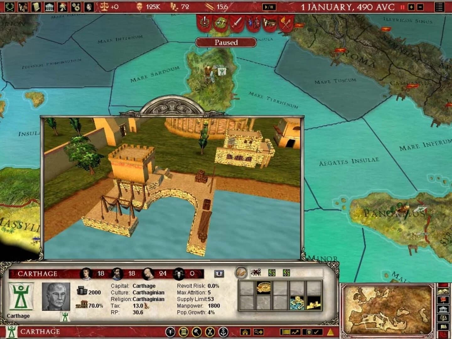 Europa Universalis: Rome screenshot 5
