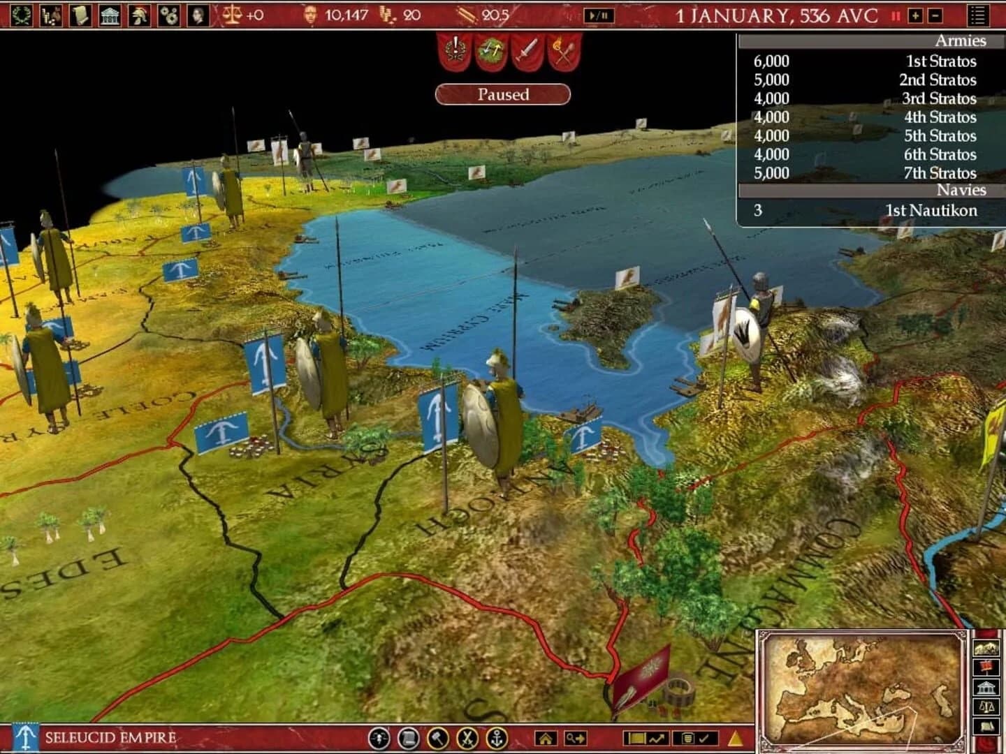 Europa Universalis: Rome - Gold Edition screenshot 3