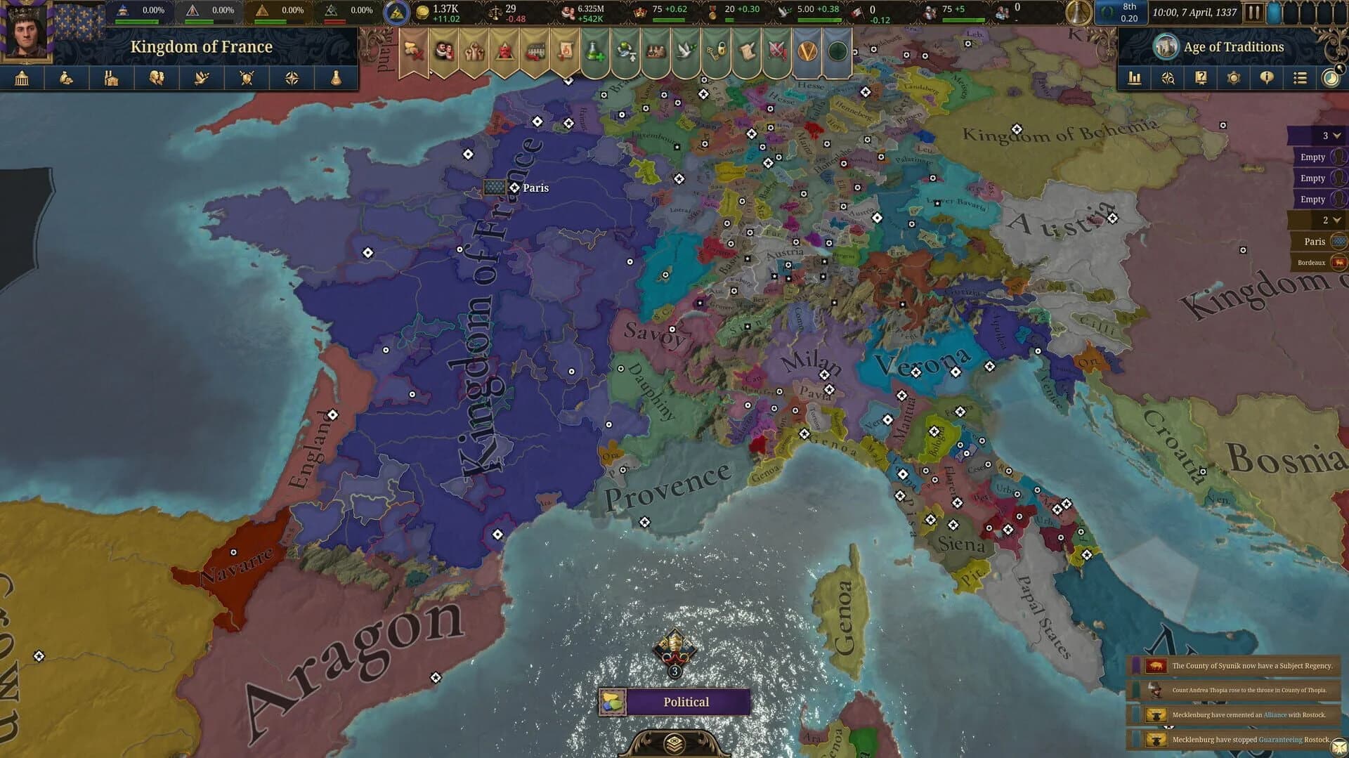 Europa Universalis V screenshot 3