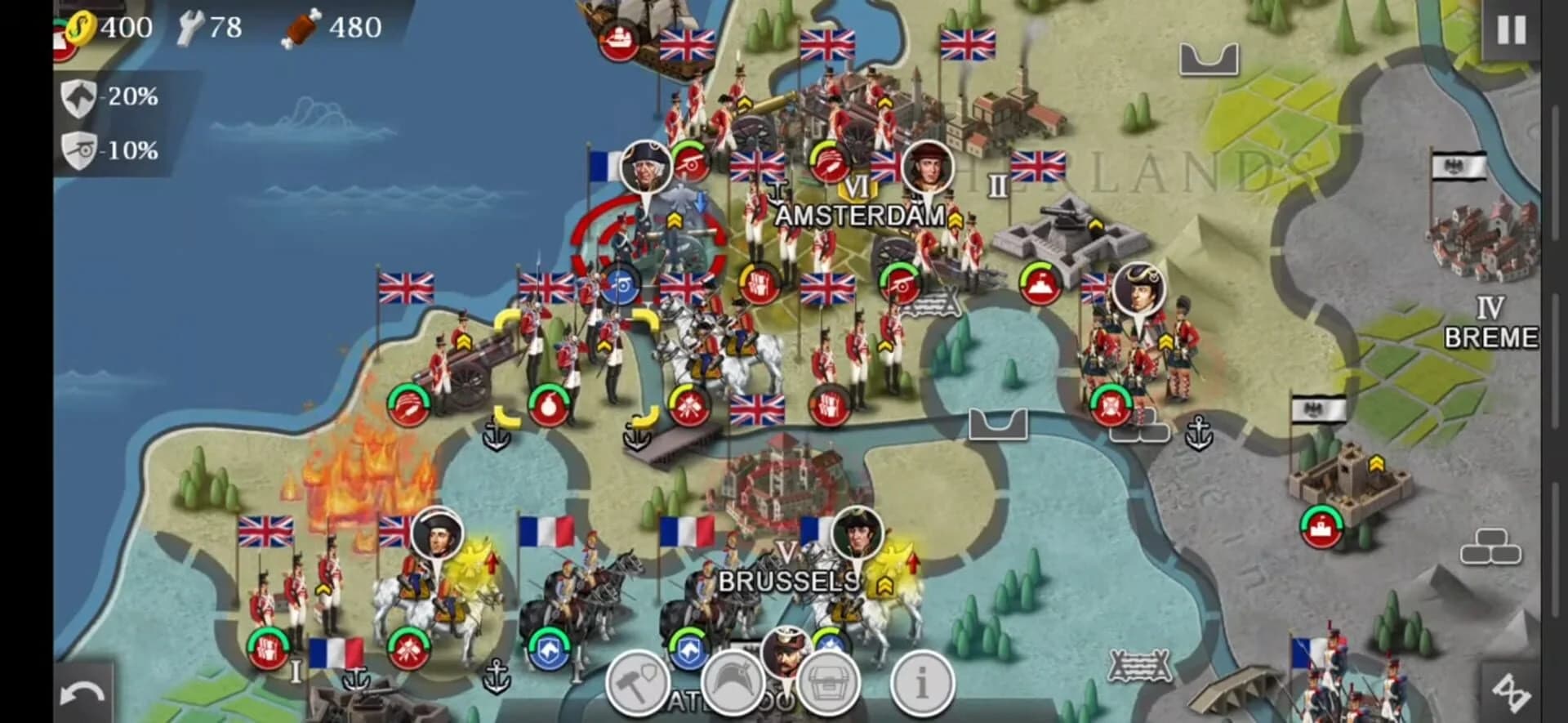 European War 4: Napoleon screenshot 1
