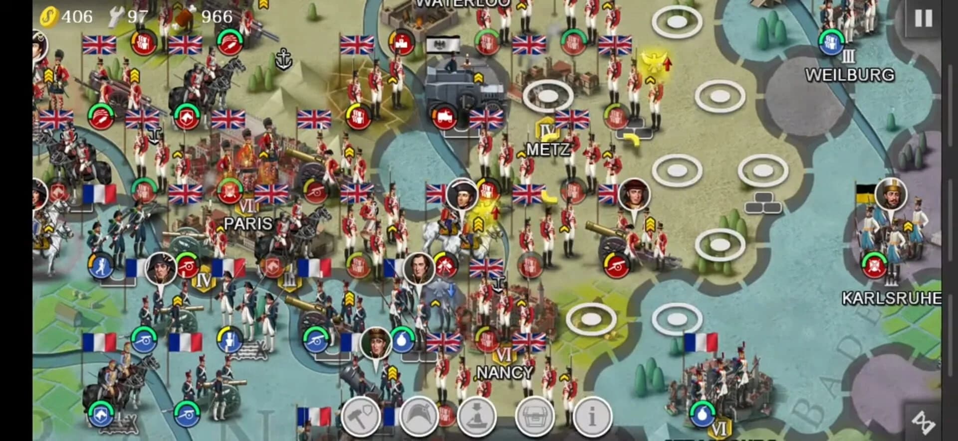 European War 4: Napoleon screenshot 3