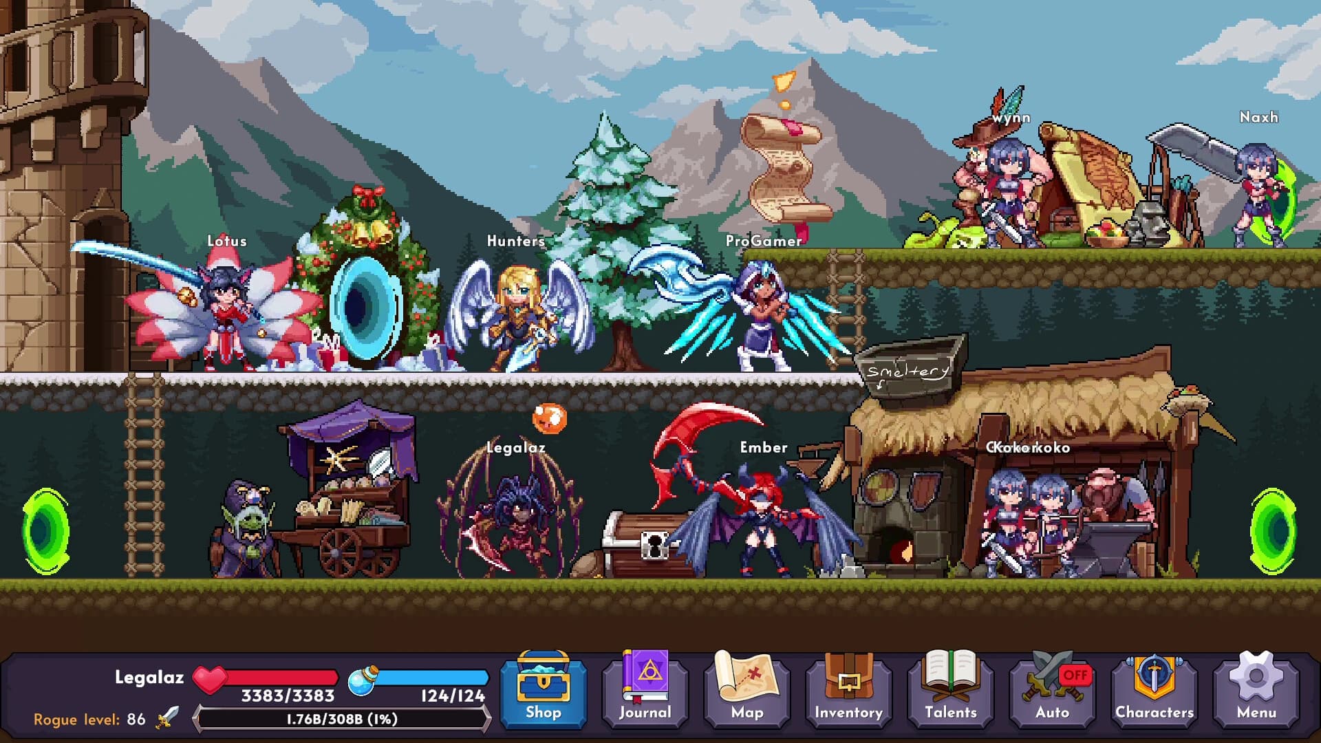 Evitania Online screenshot 2
